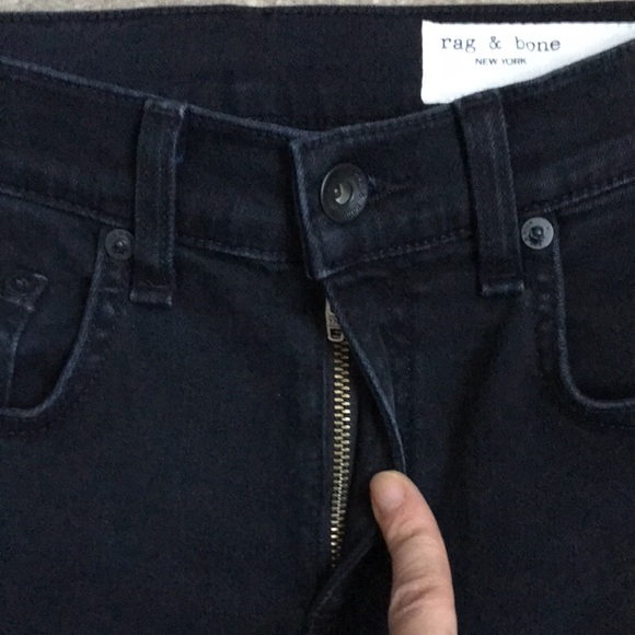 Rag & bone high rise skinny jeans - Picture 3 of 8